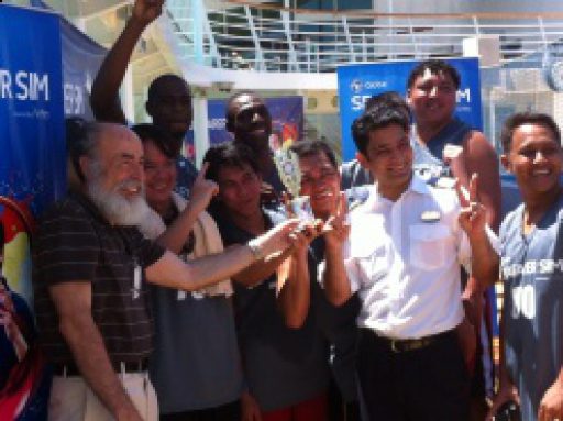 Entrega de premios a bordo del Liberty of the Seas