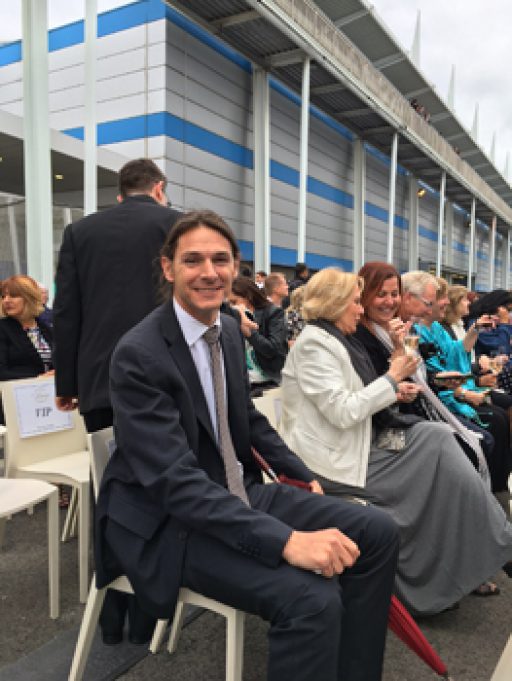 Blessing of the cruise ship Siren of the shipping company Oceania Cruises